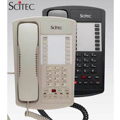 Scitec HDST-12 G Single-line Headset-ready Office Speakerphone with 12 Memory Keys - Grey