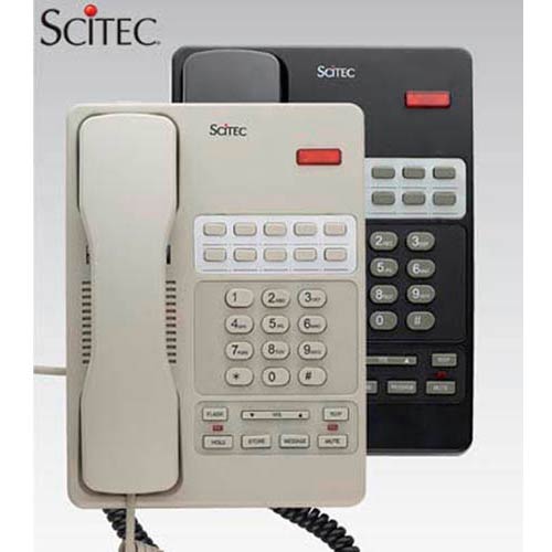 Scitec STC-7001 B Single-line Feature Phone with 10 Memory  Keys - Black