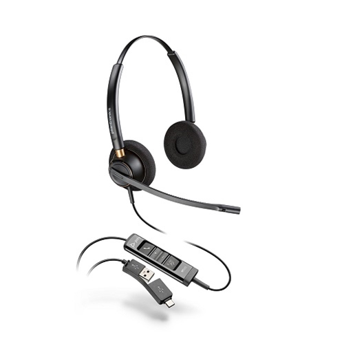 HP Poly Encorepro 525, Ep525 Usb, Stereo Usb-A & Usb-C Headset