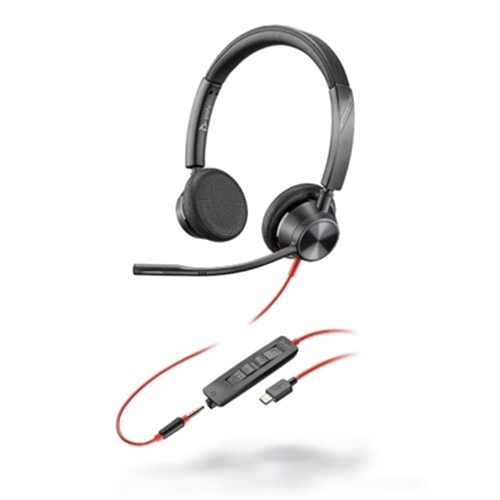 HP Poly Blackwire 3320 USB-C Headset