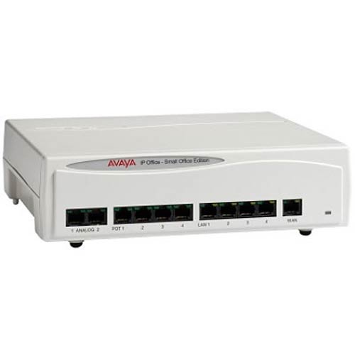 Avaya 700350424 IP Base Small Office Edition 4T + 4A + 8DS (3 VOIP)